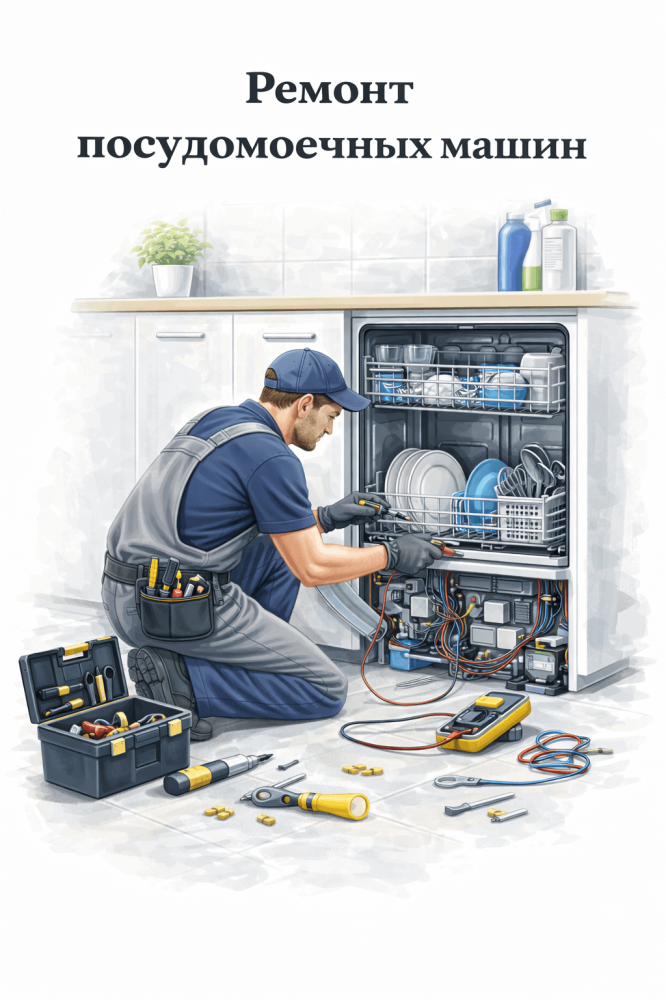 Ремонт посудомоечных машины