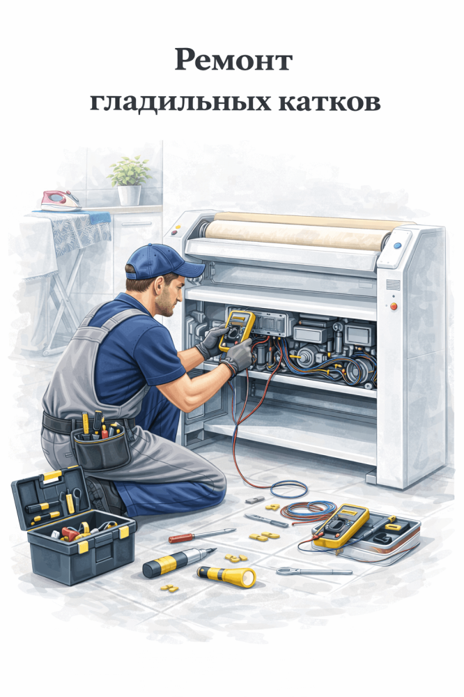 Ремонт гладильных каток