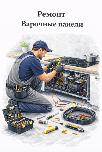 Ремонт варочных панелей